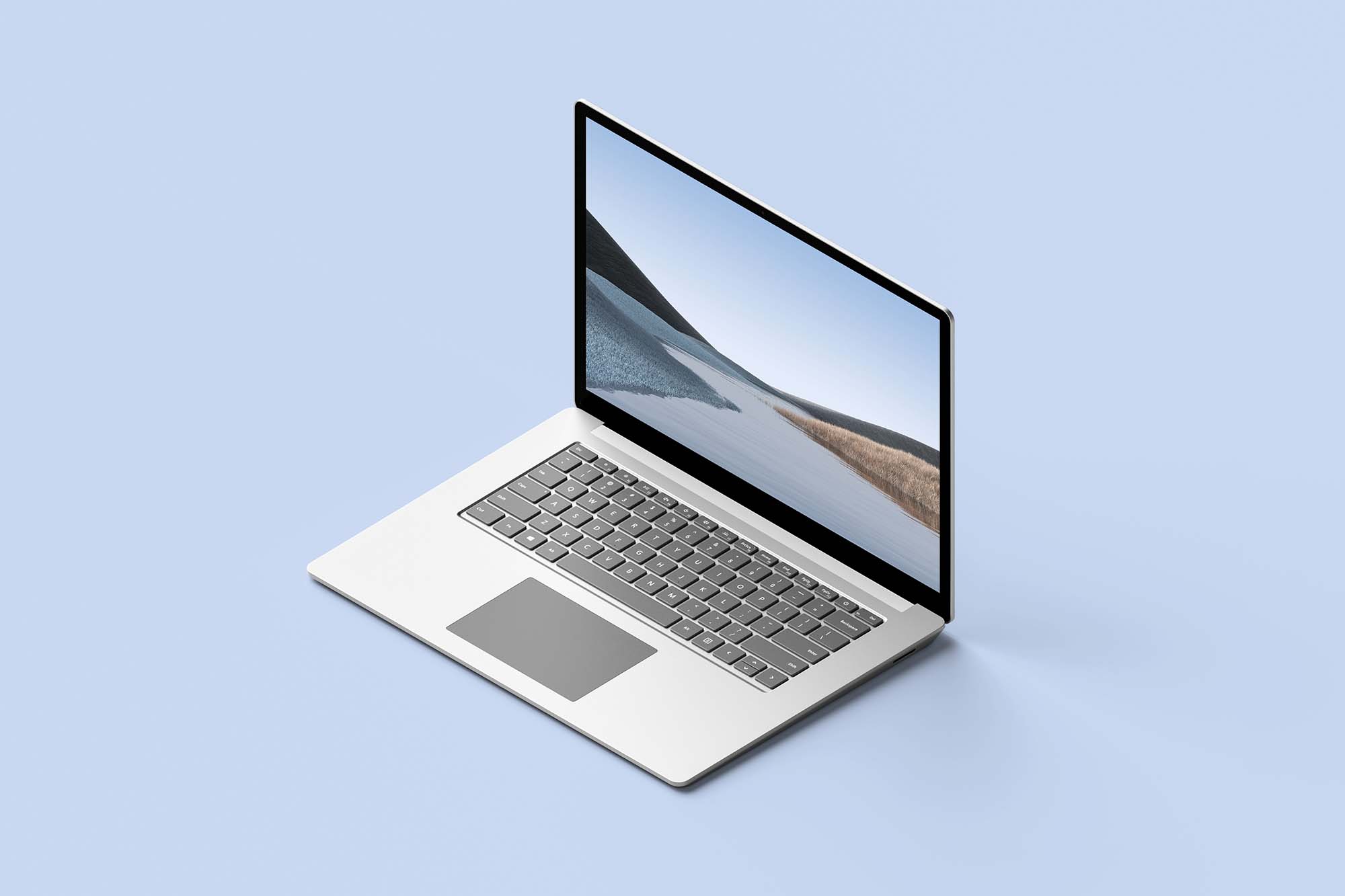 Download Isometric Surface Laptop Psd Mockup Free By Anthony Boyd Graphics PSD Mockup Templates