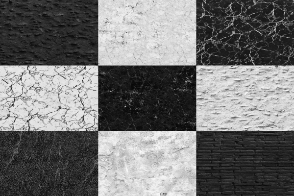 48 Black & White Seamless Textures