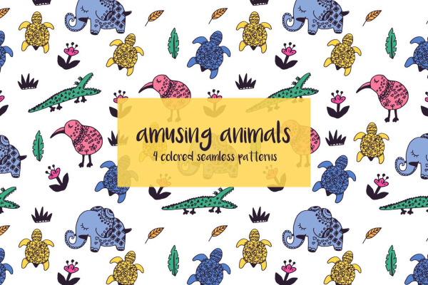 Seamless Animals Patterns