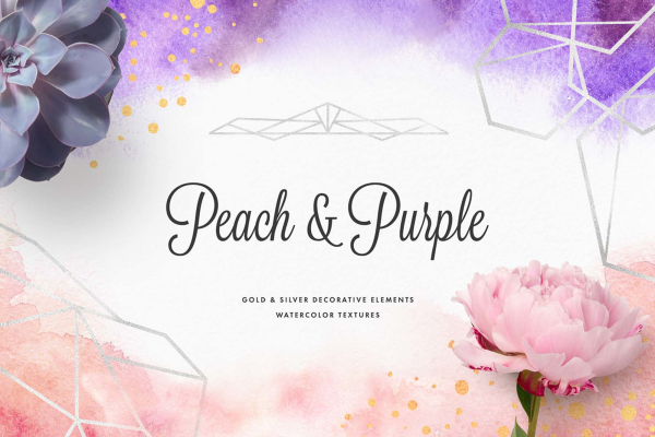 Peach & Purple Artistic Toolkit Template