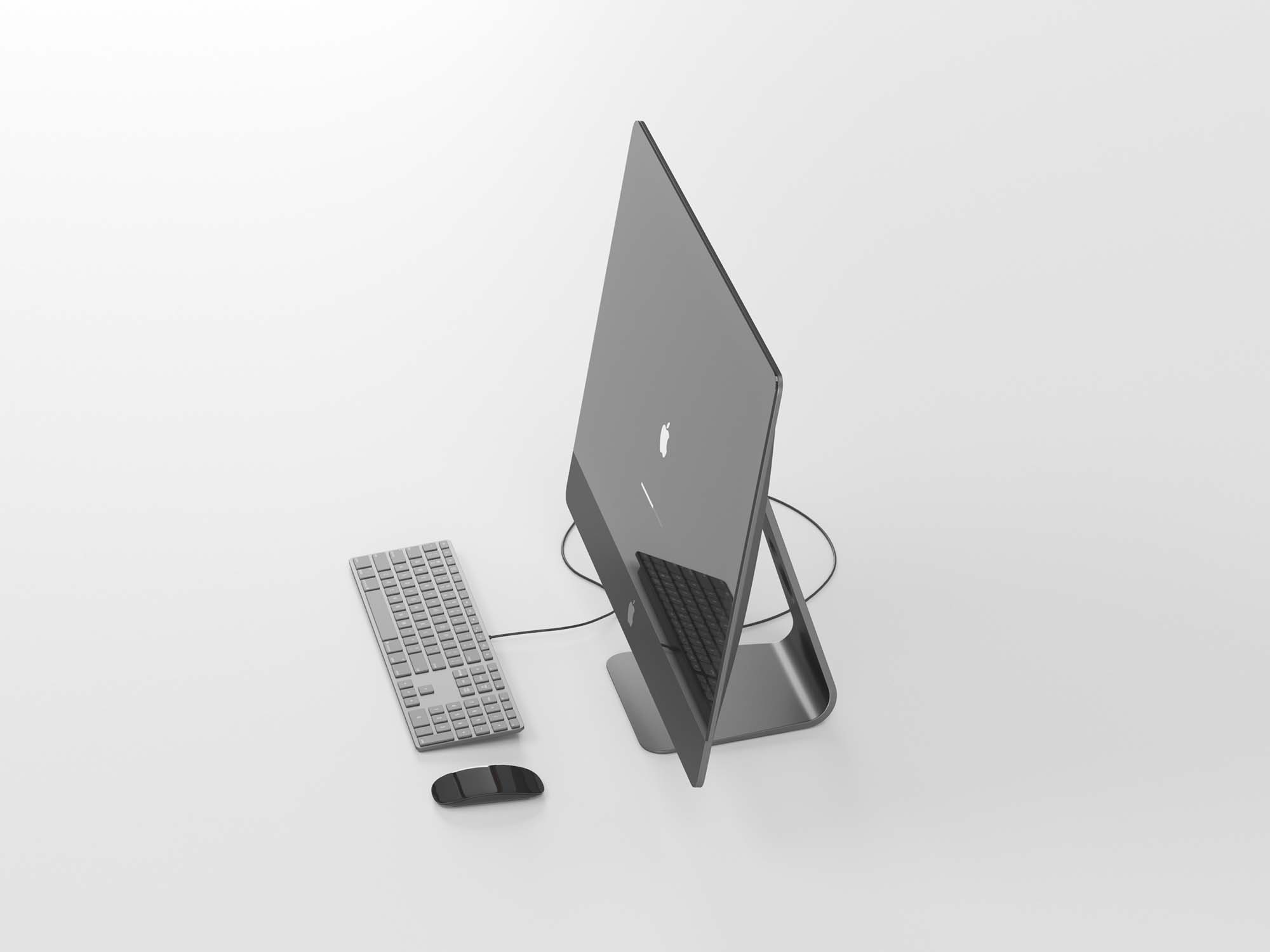 Apple iMac Pro 3D Model