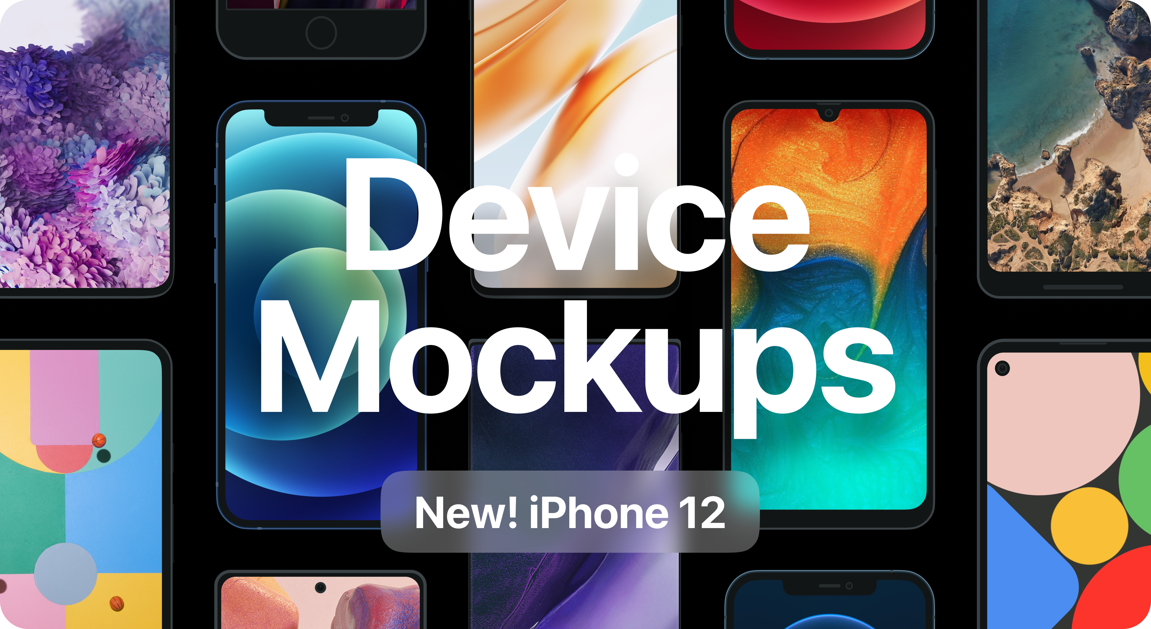 Figma Devices Mockups iPad, iPhone, Macbook