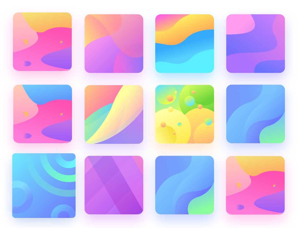 Figma Abstract Gradients Collection