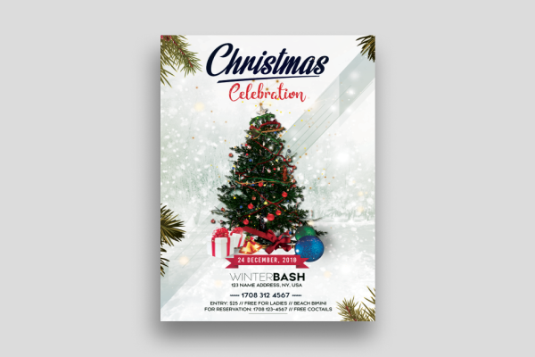 Christmas Celebration – Flyer Template