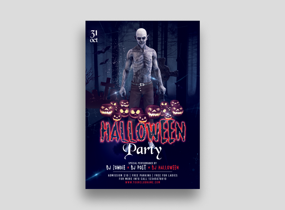 Halloween Party – Flyer/Poster Template