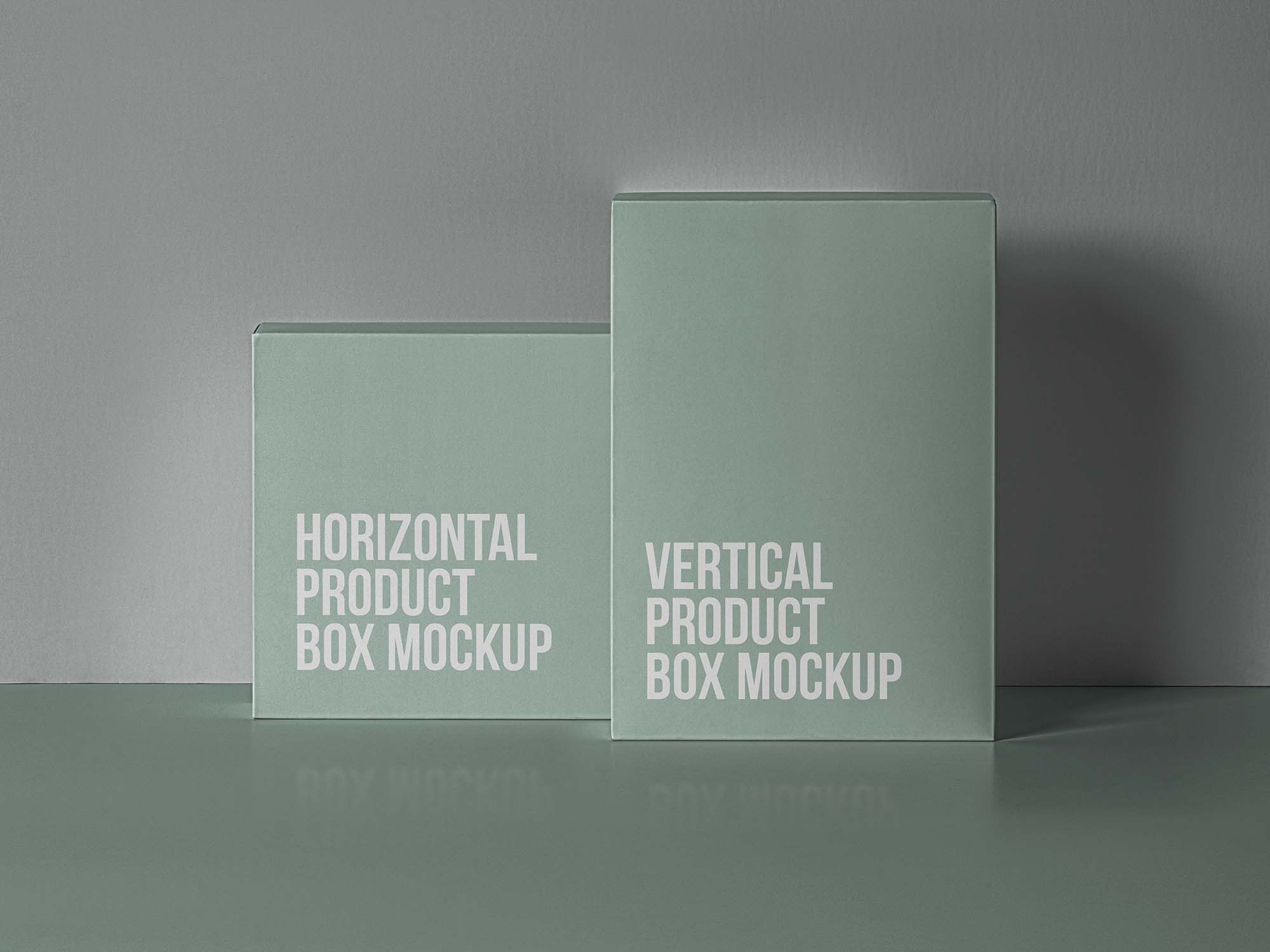 Product Box Packaging Mockup