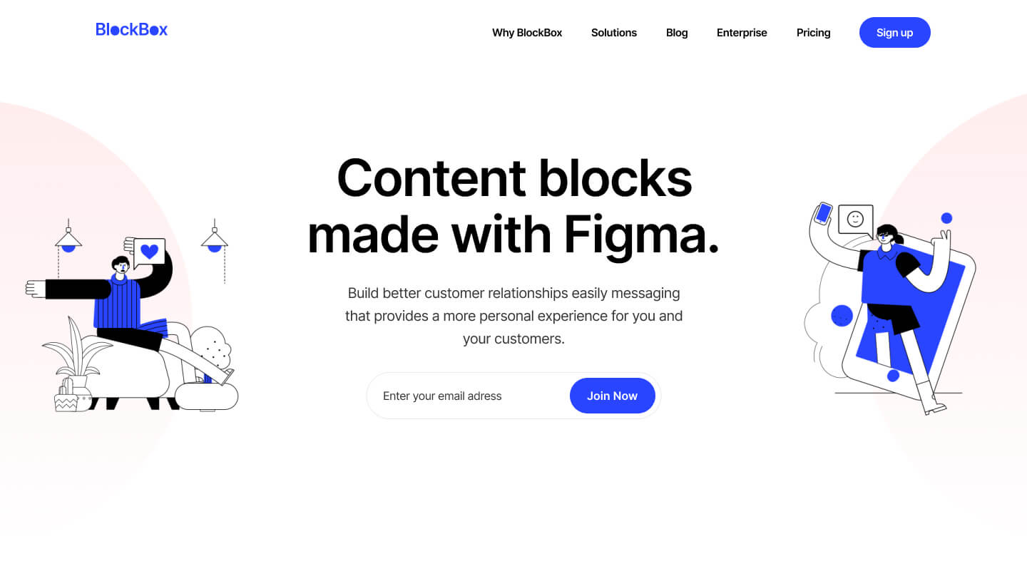 Awesome & Stylish Wireframe Blockbox UI Kit