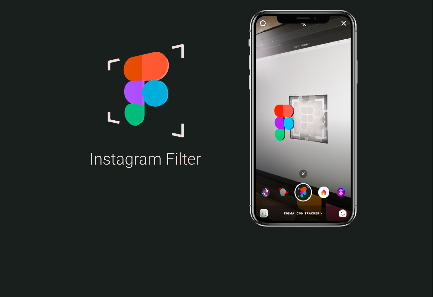 Instagram Filter Mockup Figma Icon