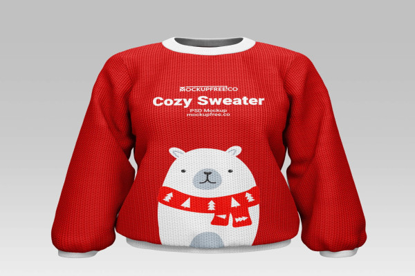 Christmas Sweater mockup