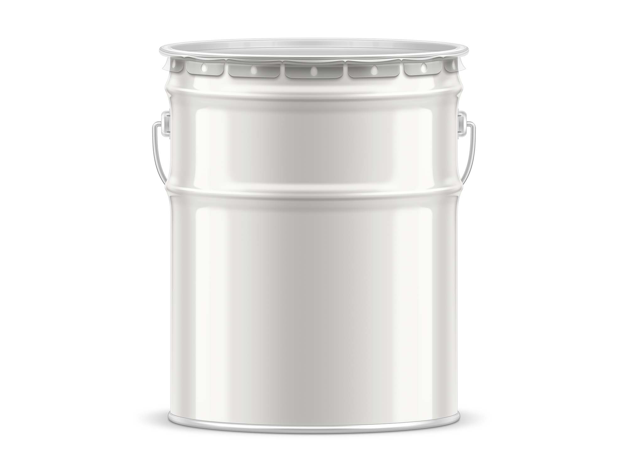 Paint Bucket Mockup Free Psd / 5l Matte Paint Bucket Mockup Front View In Bucket Pail Mockups On ...