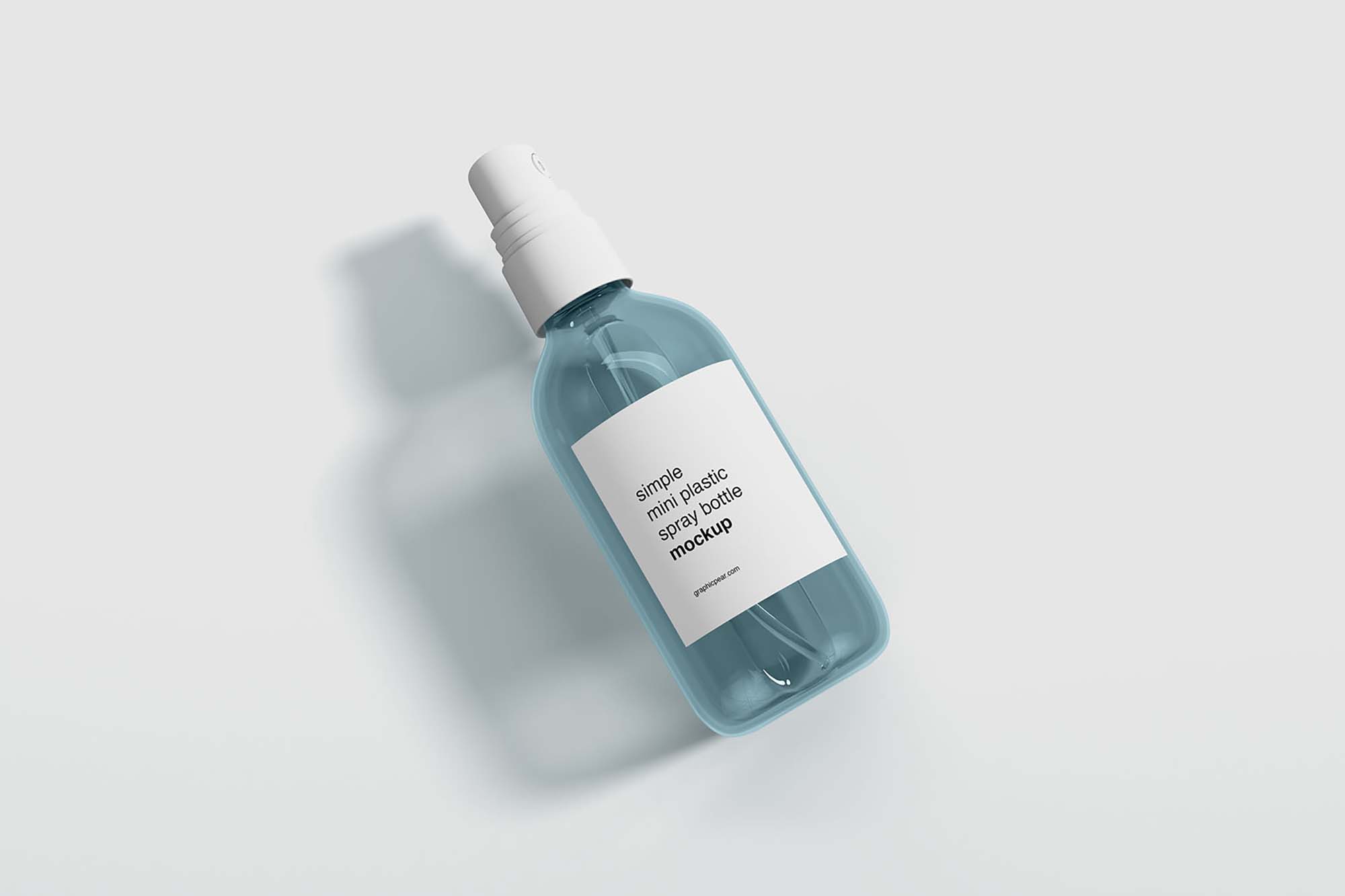 Mini Spray Bottle Mockup