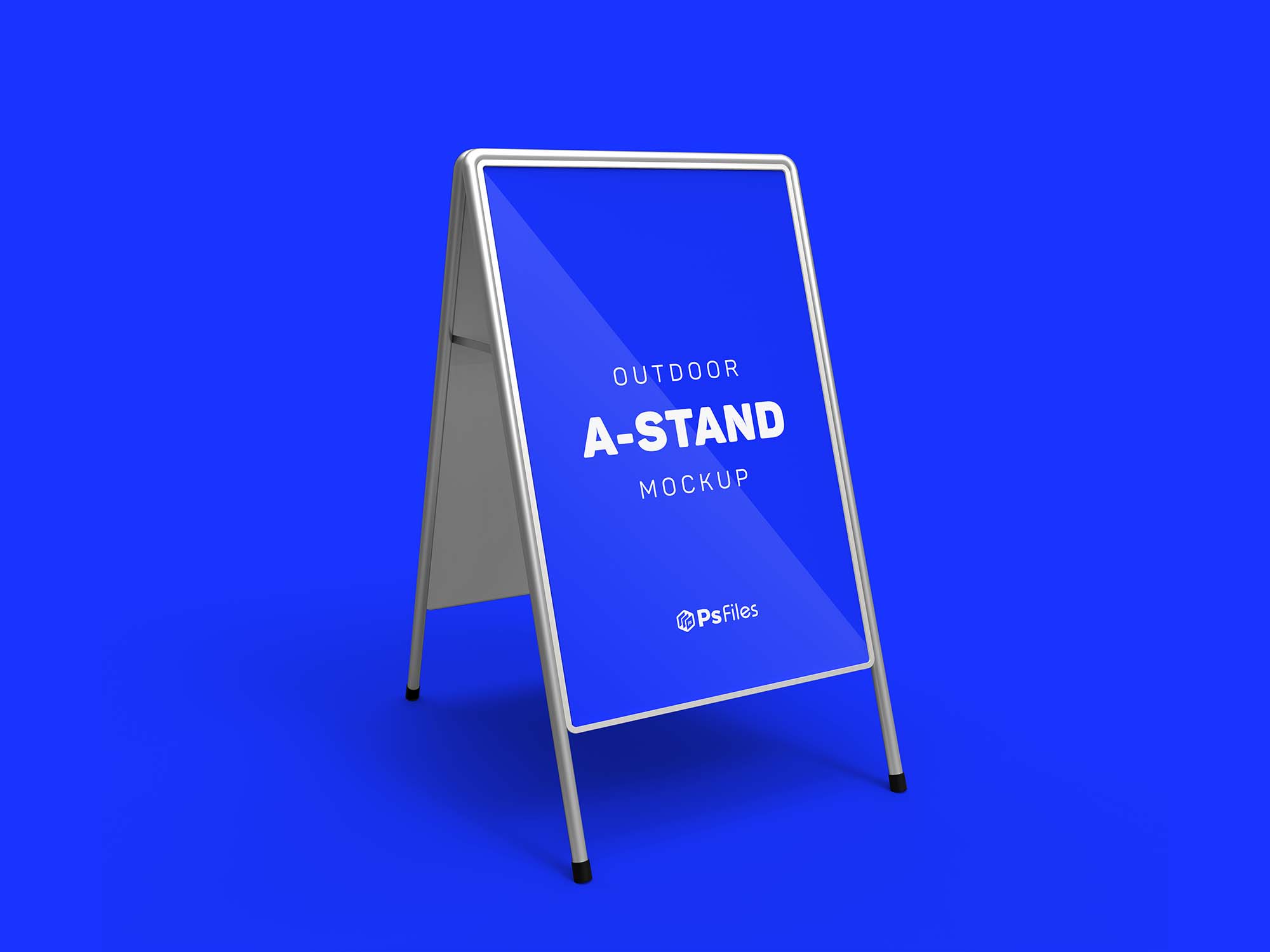 Foldable A-Stand Mockup