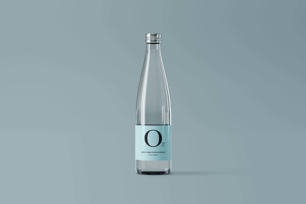 Minimal Glass Water Bottle