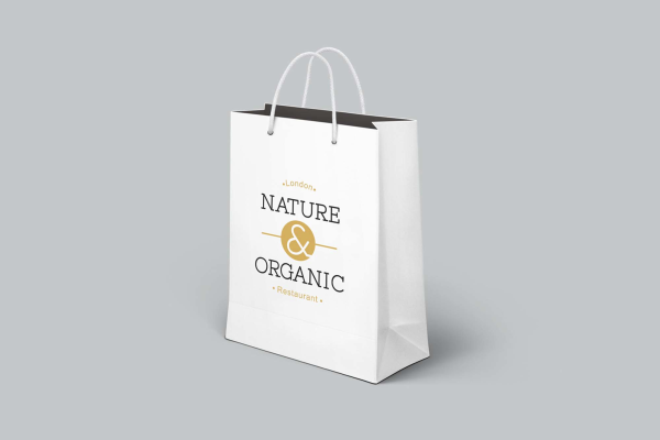 Download Gravity Shopping Bag PSD Mockup (Free) by Graphic Pear