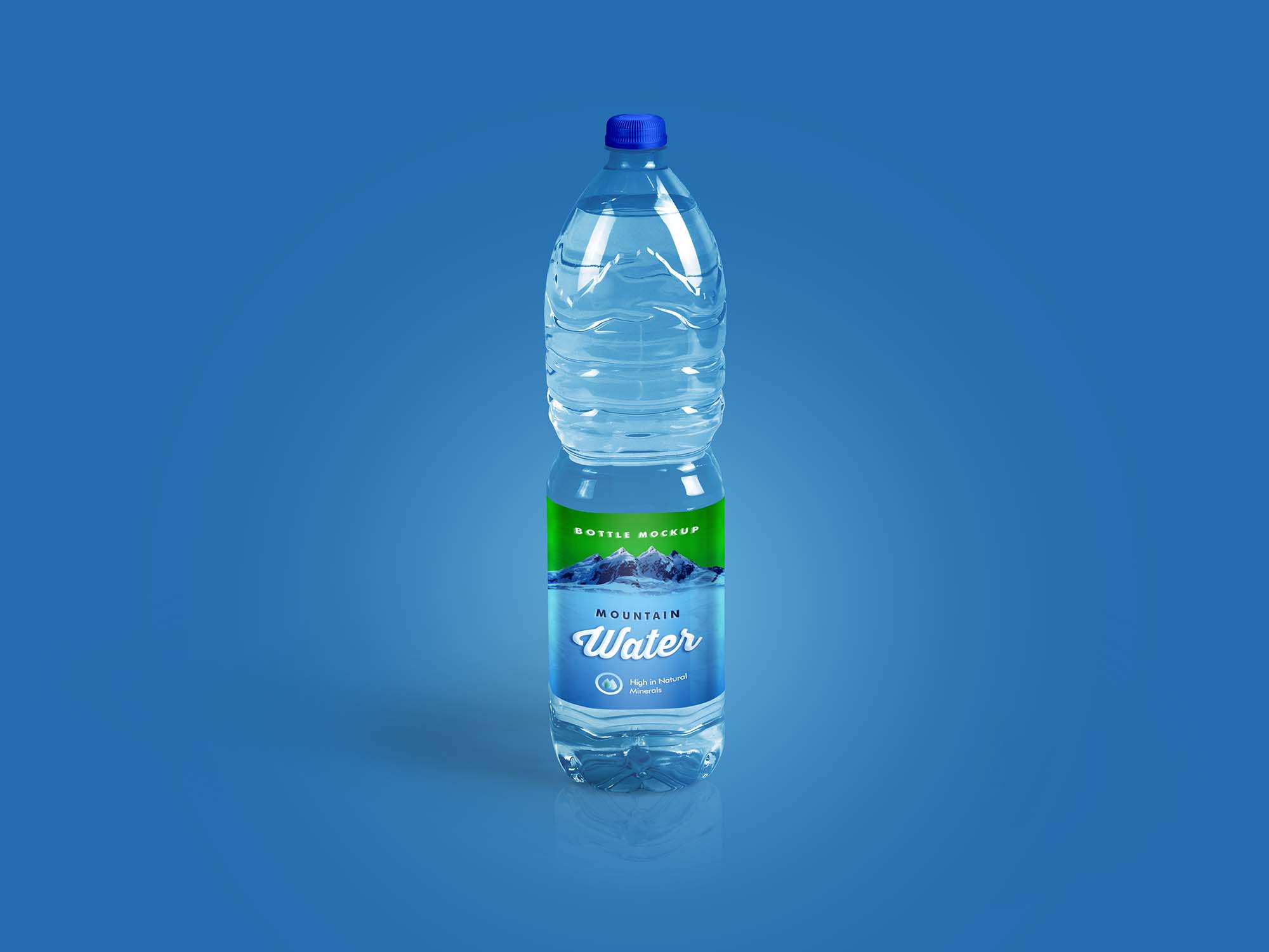 Water Bottle Mockup