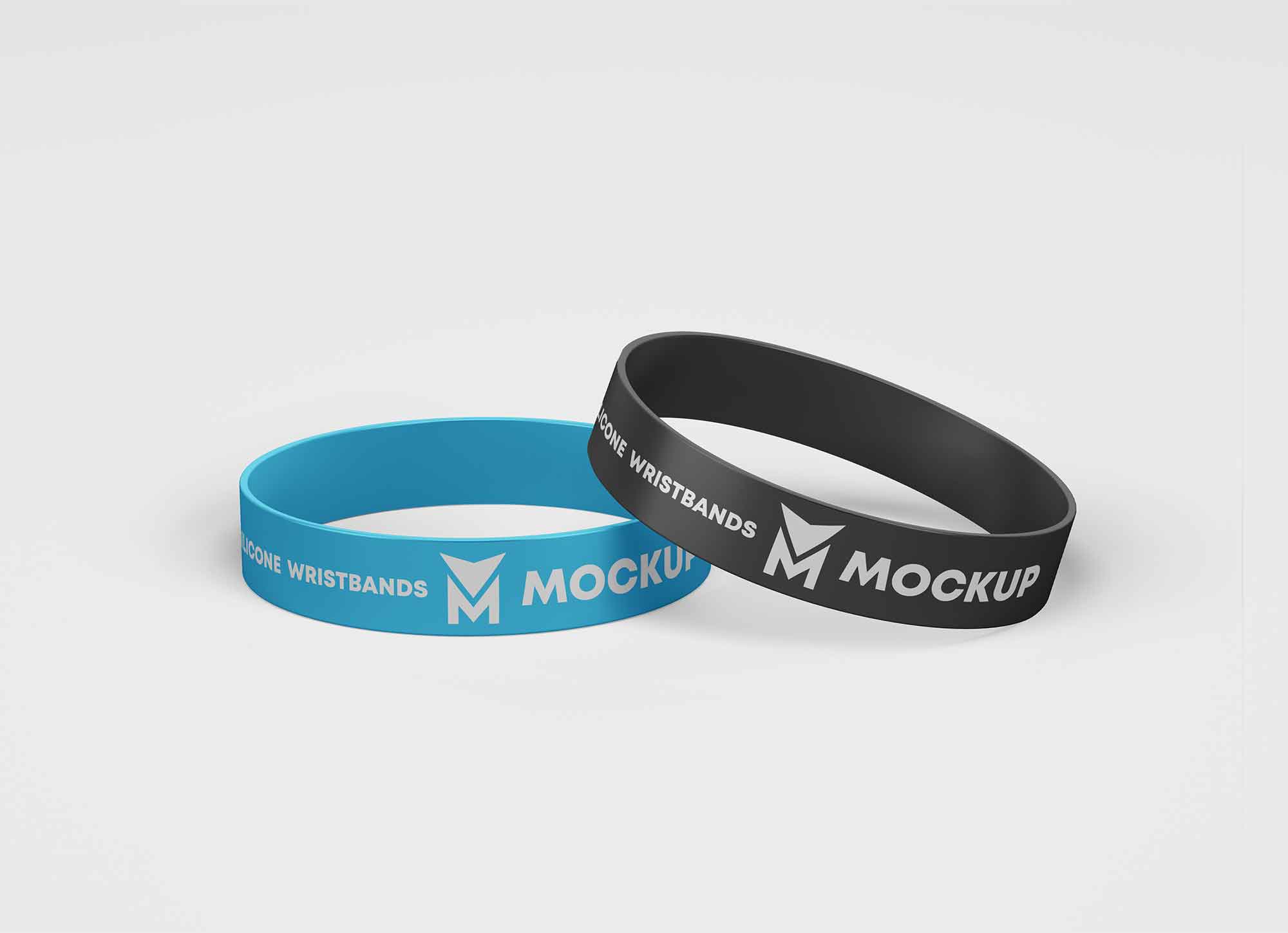 Wristbands PSD Mockup (Free) by Free PSD Templates