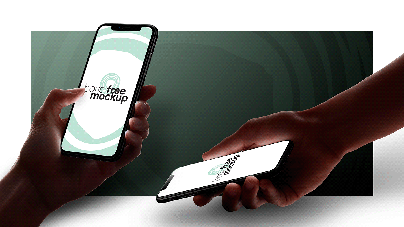 Download Hands Holding Iphone 11 Pro Psd Mockup Free By Boris Free Mockup