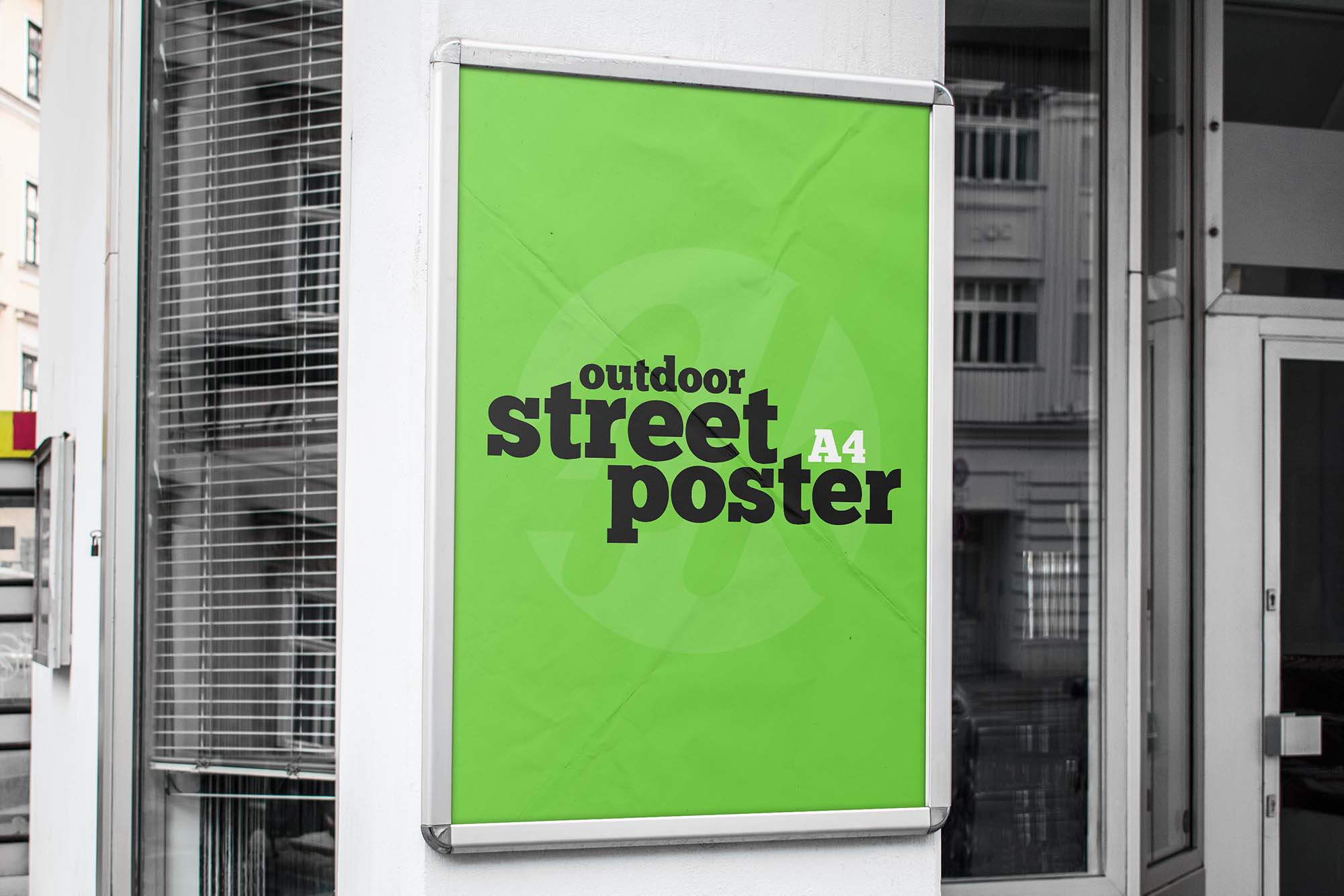 Street style Poster Mockup
