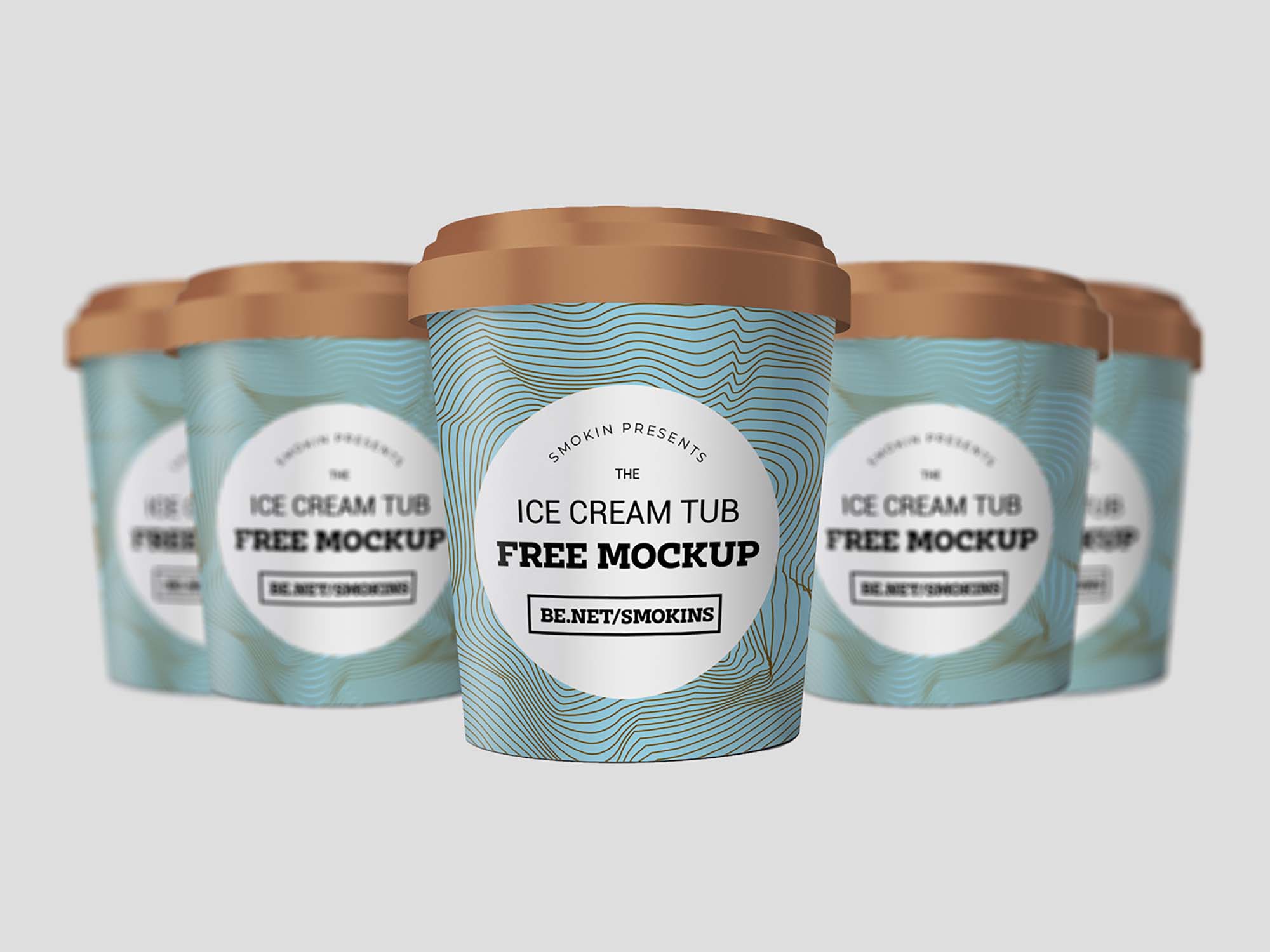 Download Ice Cream Tub PSD Mockup (Free) by Mohamed Ibrahim