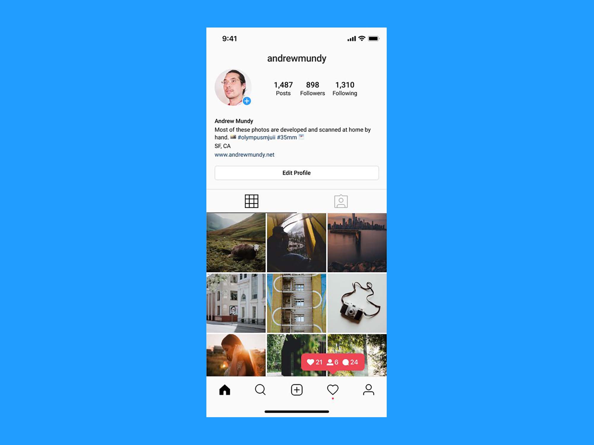 Instagram UI Profile Mockup Figma 2024| Figma | Free Download | iMockups Font instagram profile: Với Instagram UI Profile Mockup Figma mới nhất năm 2024, bạn có thể tạo ra những màn hình mô phỏng chuyên nghiệp với các font đẹp và bố cục dễ nhìn. Thiết kế trang cá nhân Instagram của bạn sẽ trông hiện đại hơn với trải nghiệm nâng cao về giao diện người dùng.