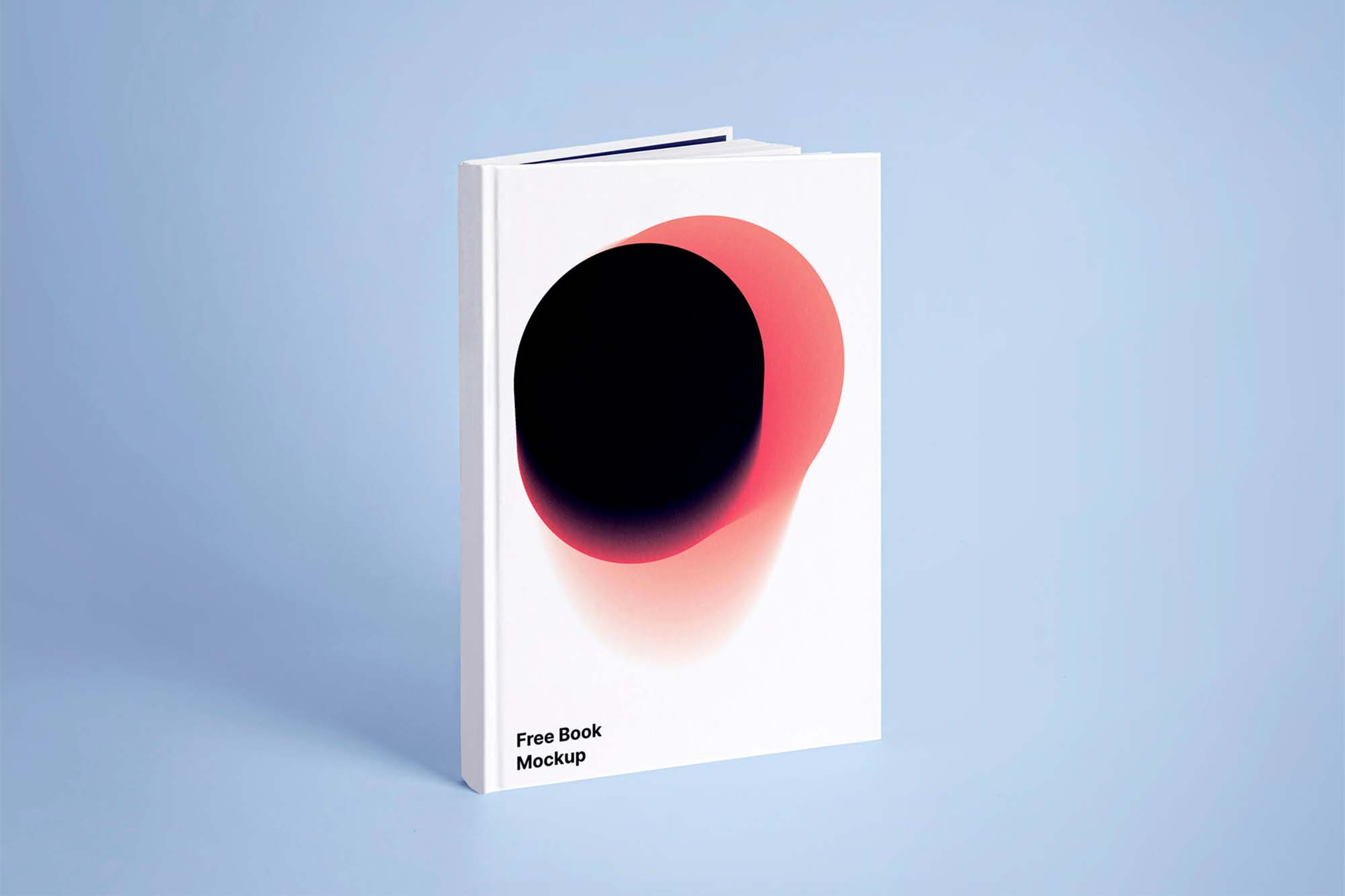 Standing Book Mockup