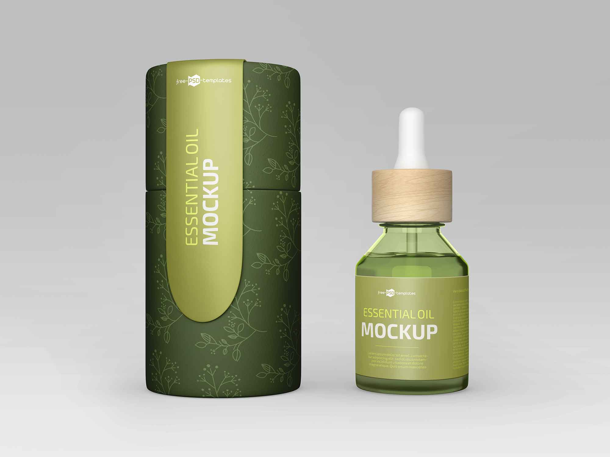 Essential Oil Mockup