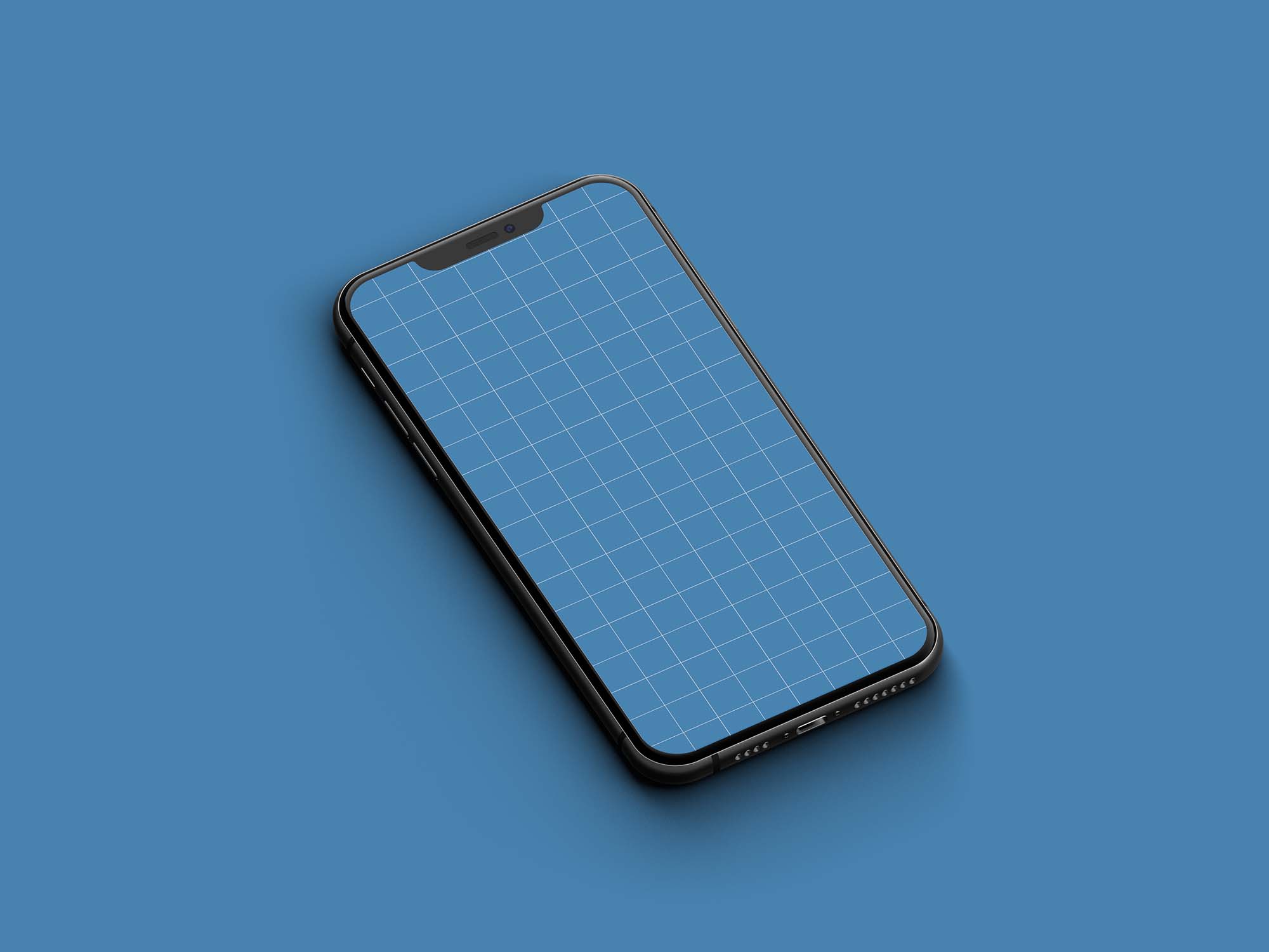Download Isometric iPhone 11 Pro PSD Mockup (Free) by Mockup Valley