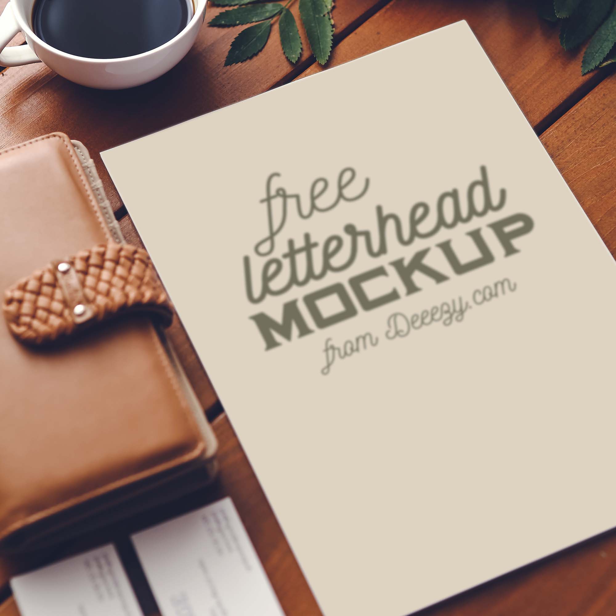 Download 2 Letterhead PSD Mockups (Free) by Deeezy