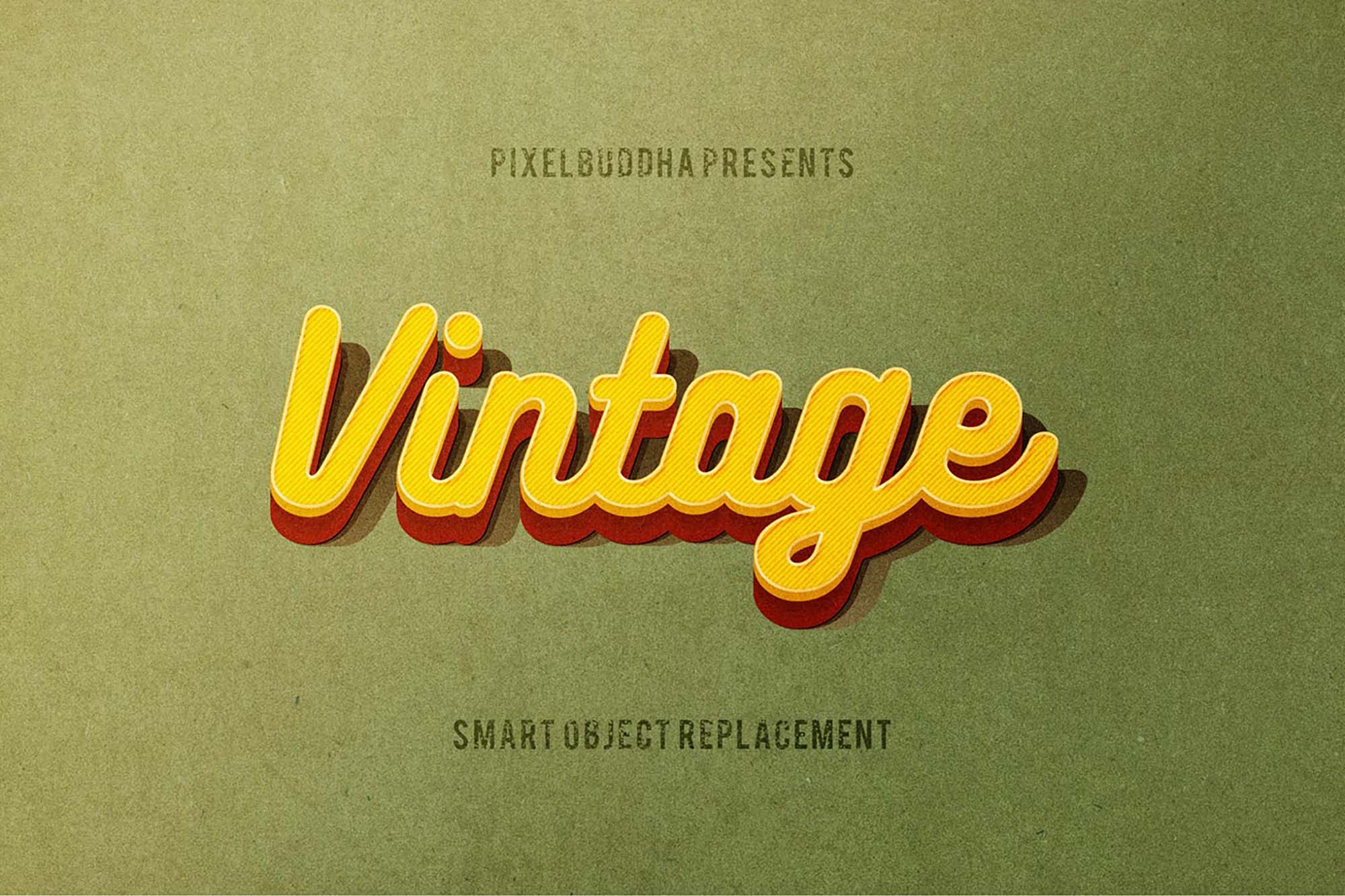 Classic Vintage Text Effects