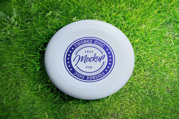 Frisbee Disc Mockup