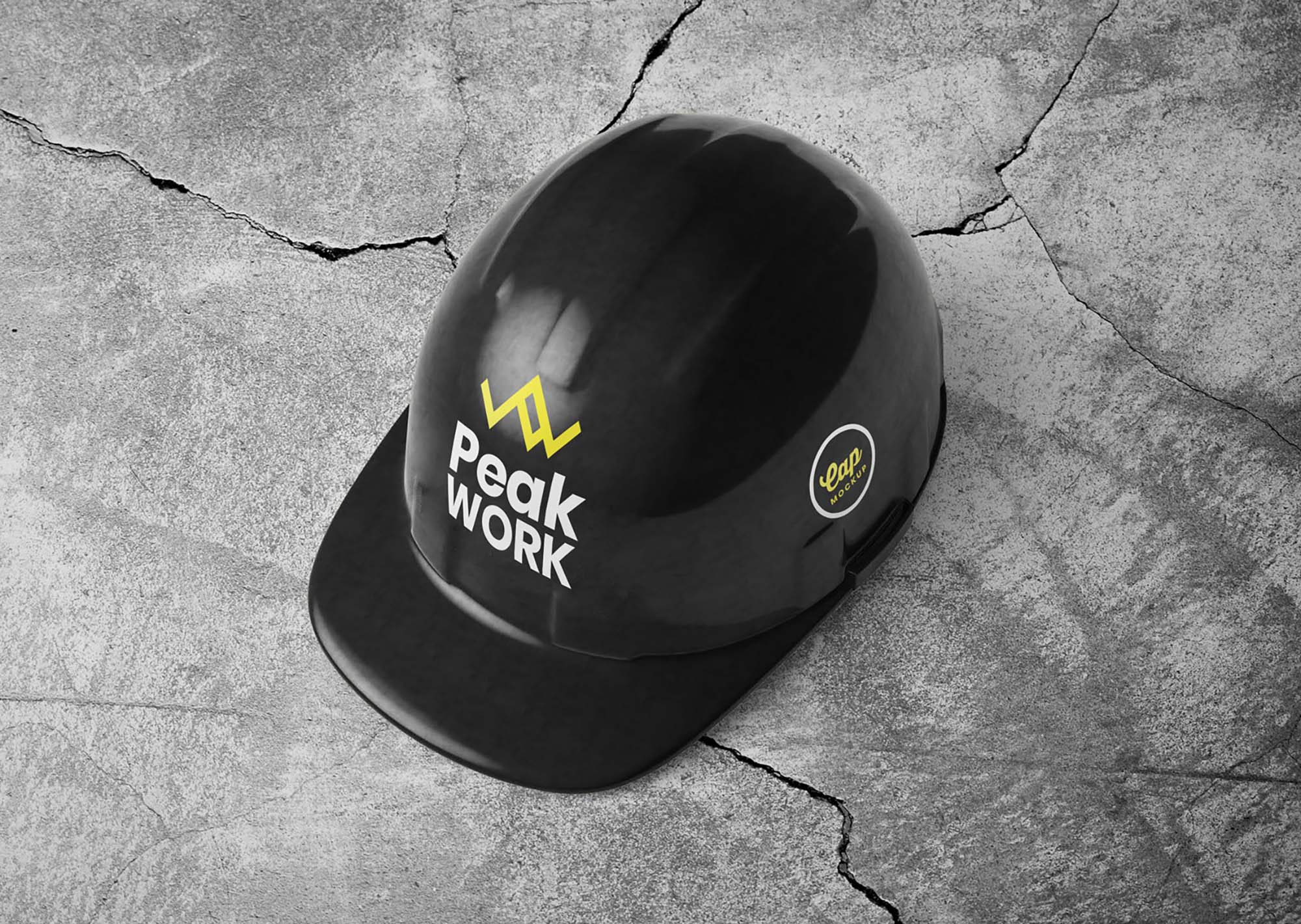 New Construction Safety Helmet ⛑ Mockup