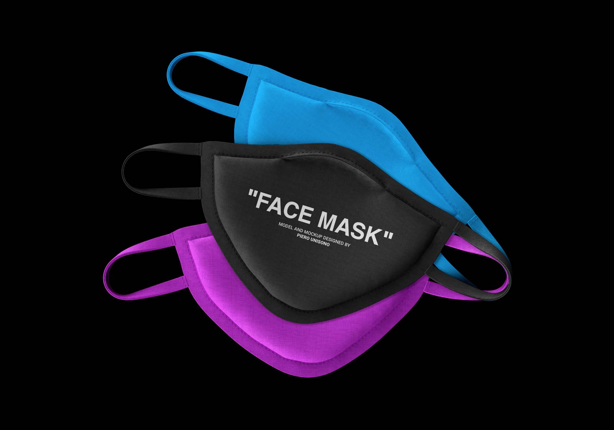 Stylish Face Mask Mockup
