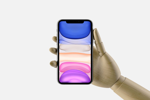 New in Hand iPhone 11 Pro Max Mockup