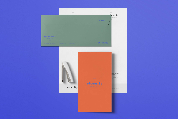 New Simple Stationery Mockup