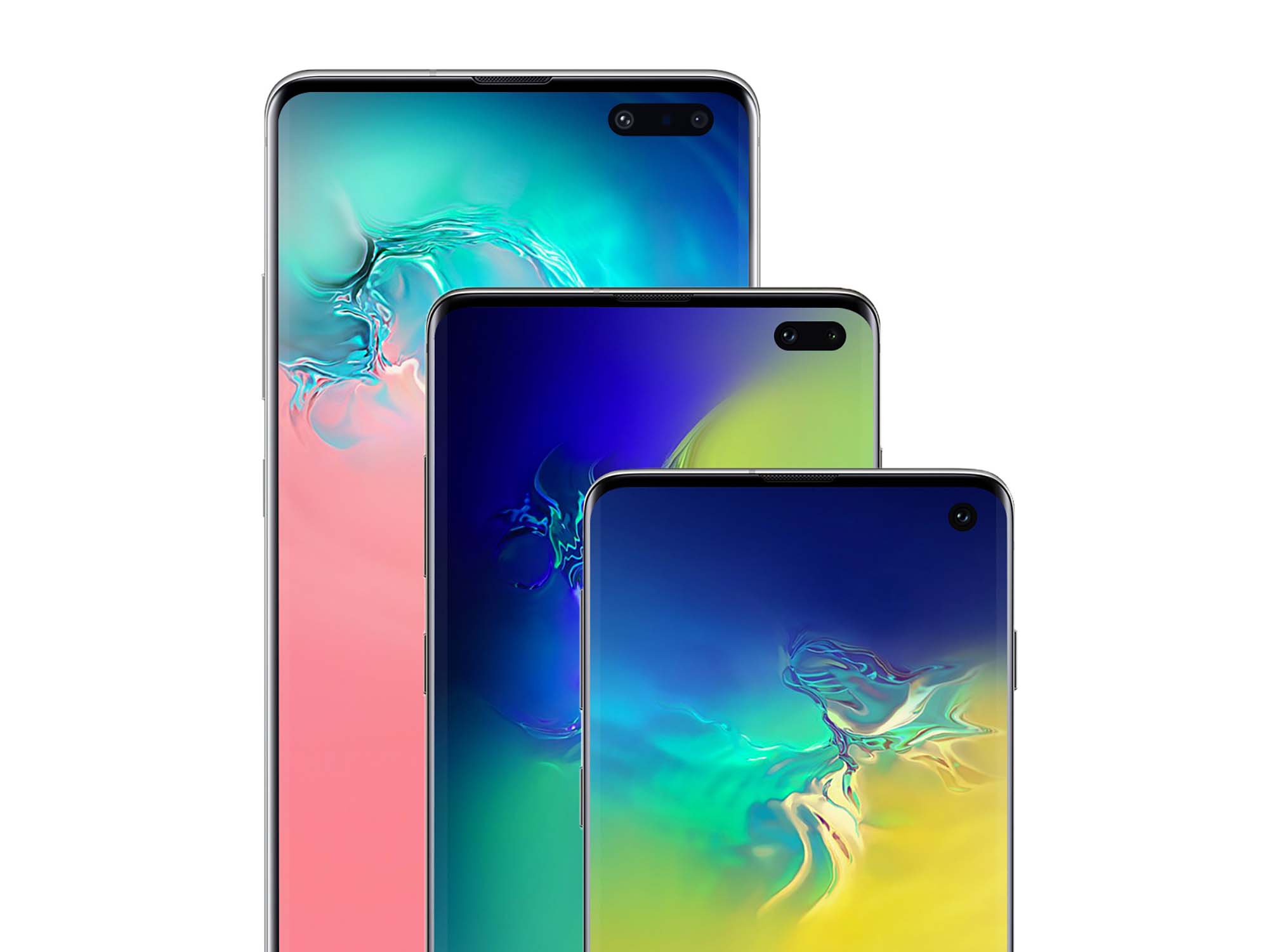 Top Samsung Galaxy S10, S10e and S10+ Mockups